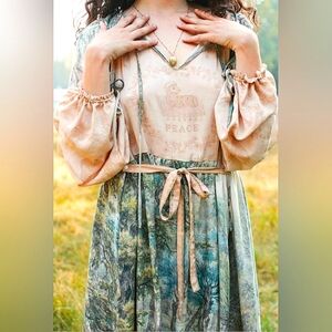 Market Of Stars LAND OF PLENTY Bamboo Dress One Sized